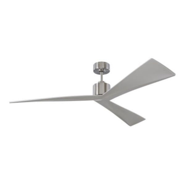 Adler Brushed Steel 60-Inch Ceiling Fan, image 1