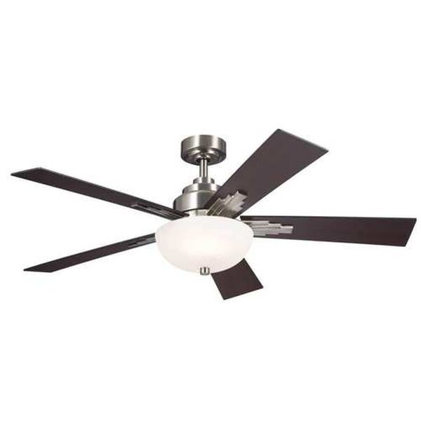 Vinea Brushed Stainless Steel LED 52-Inch Ceiling Fan, image 6