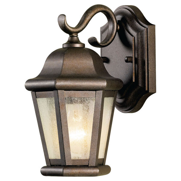 Martinsville Corinthian Bronze Outdoor Wall Lantern Light, image 1