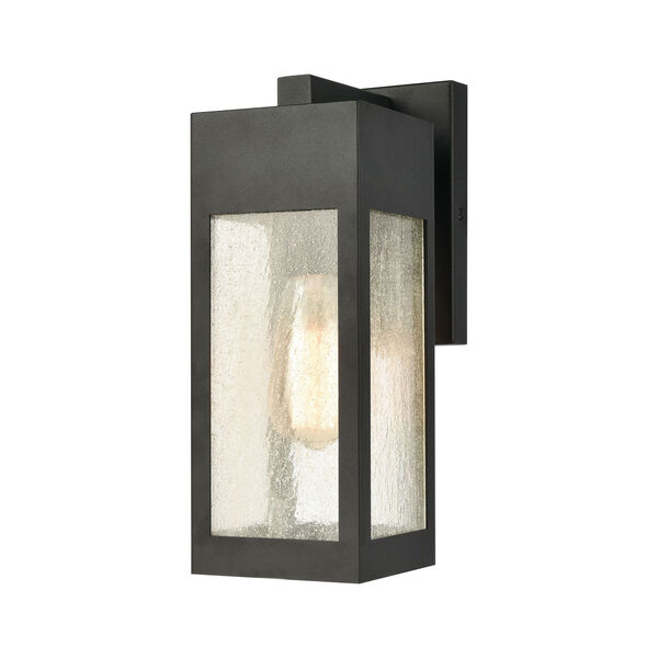 Angus Charcoal Five-Inch One-Light Outdoor Wall Sconce, image 1