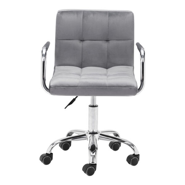 Kerry Gray and Silver Office Chair, image 4