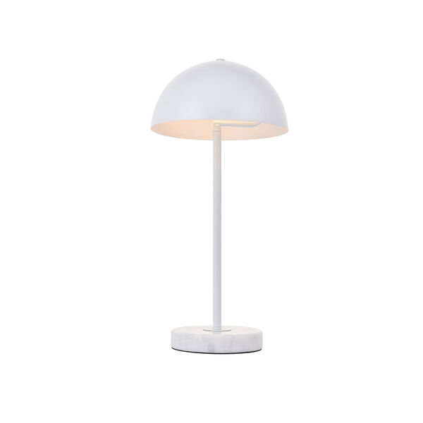 Forte White 10-Inch One-Light Table Lamp, image 6