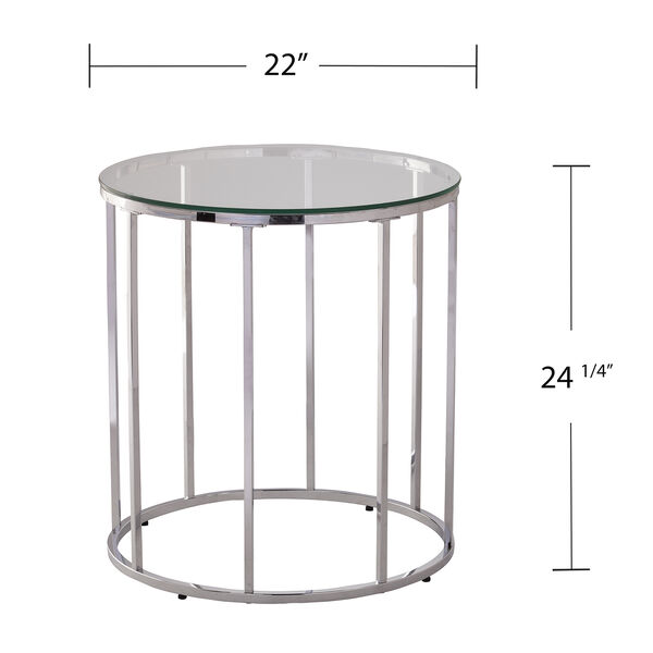 Cranstyn Chrome End Table, image 6