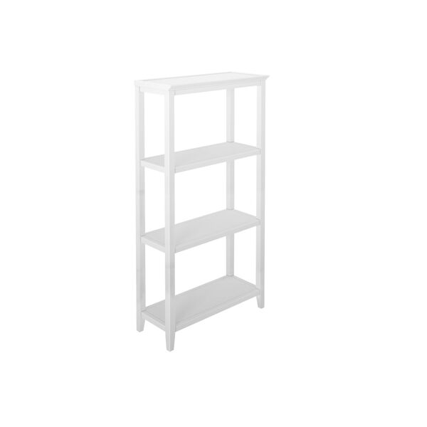 White 3-Tier Bookcase, image 3