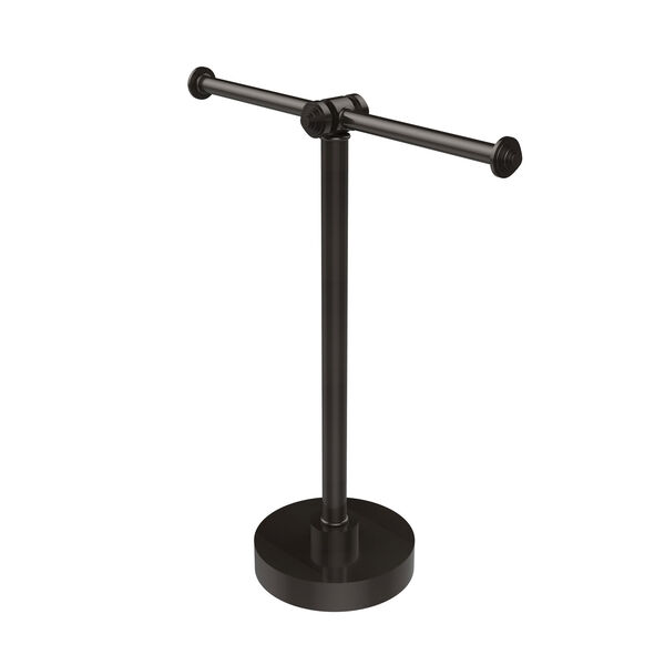 Southbeach Collection Vanity Top 2 Arm Guest Towel Holder, Oil Rubbed Bronze, image 1