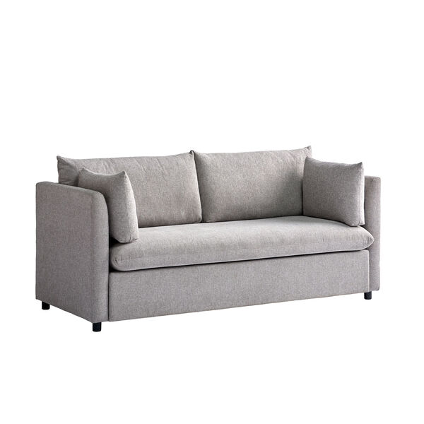 Gray Young House Love Mellow Fabric Sofa, image 1