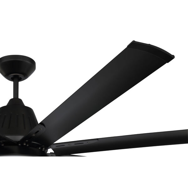 Wingtip Flat Black 72-Inch Ceiling Fan, image 7