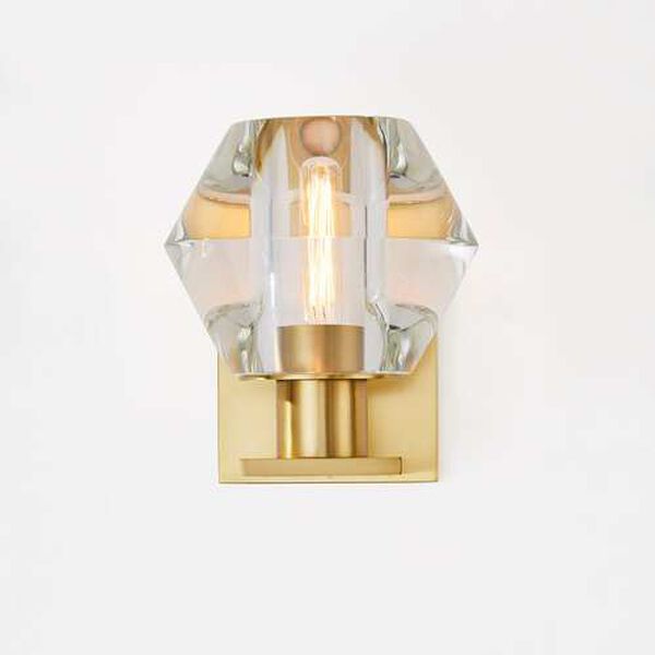 Cooperstown Aged Brass One-Light Wall Sconce, image 2