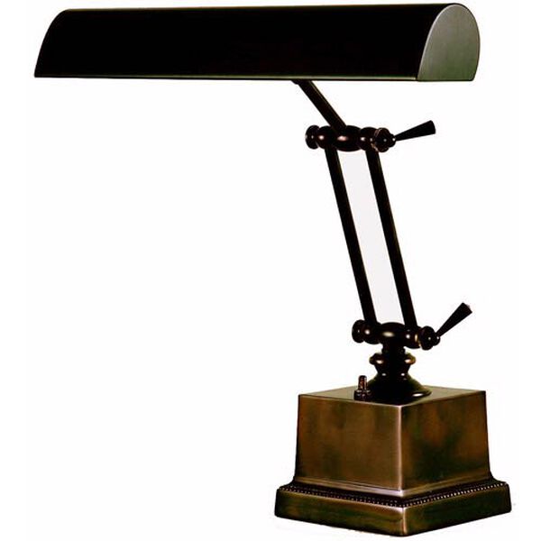 Mahogany Bronze 14-Inch Adjustable Desk/Piano Lamp, image 1