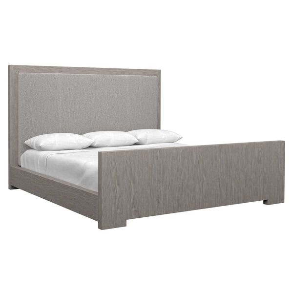 Trianon Light Gray and White Panel Bed, image 2