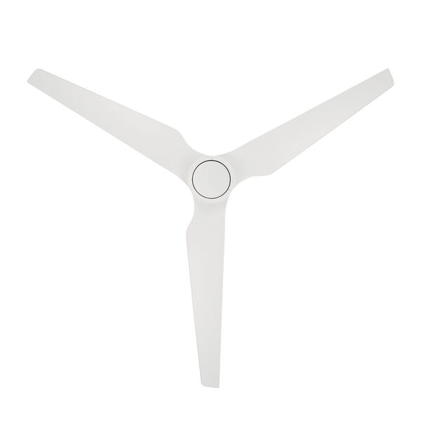 Terminator Matte White 60-Inch LED Smart Indoor Outdoor Ceiling Fan, image 5