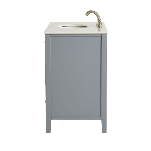 Cape Cod Gray 36-Inch Vanity Sink Set, image 4
