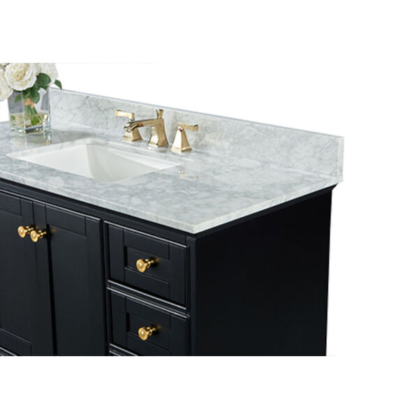 Audrey Black Onyx 48-Inch Vanity Console with Mirror, image 5