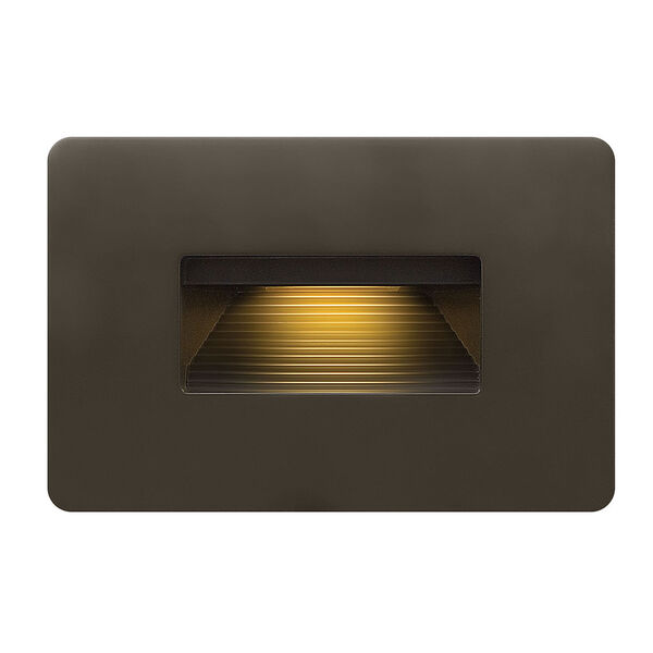 Luna Bronze Line Voltage 4.5-Inch LED Landscape Deck Light, image 1