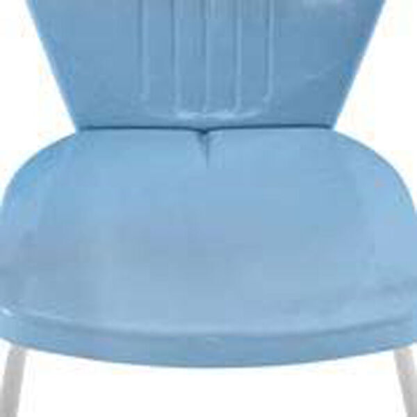 Griffith Metal Chair in Sky Blue Finish, image 9