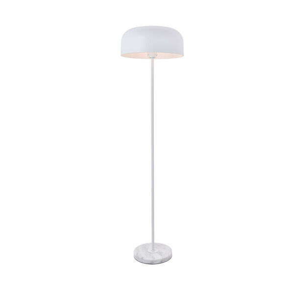 Exemplar White 17-Inch One-Light Floor Lamp, image 6