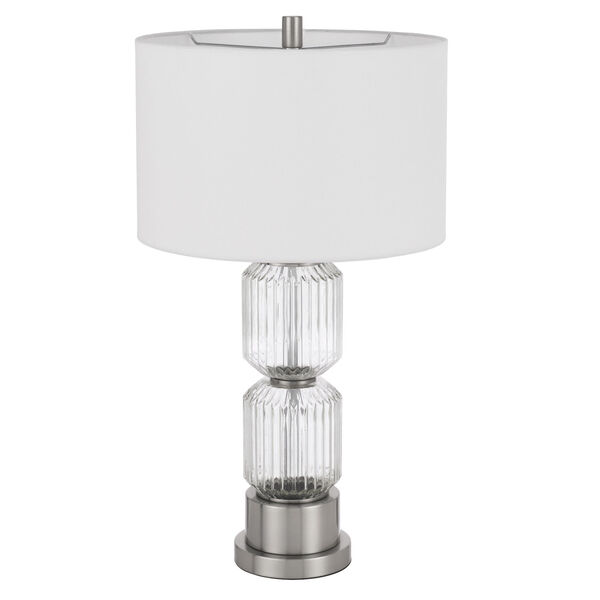 Bresso Brushed Steel One-Light Table Lamp, image 5