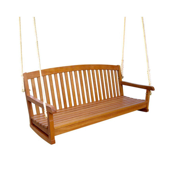 Royal Tahiti 59-Inch Wood Three Seat Swing, image 1