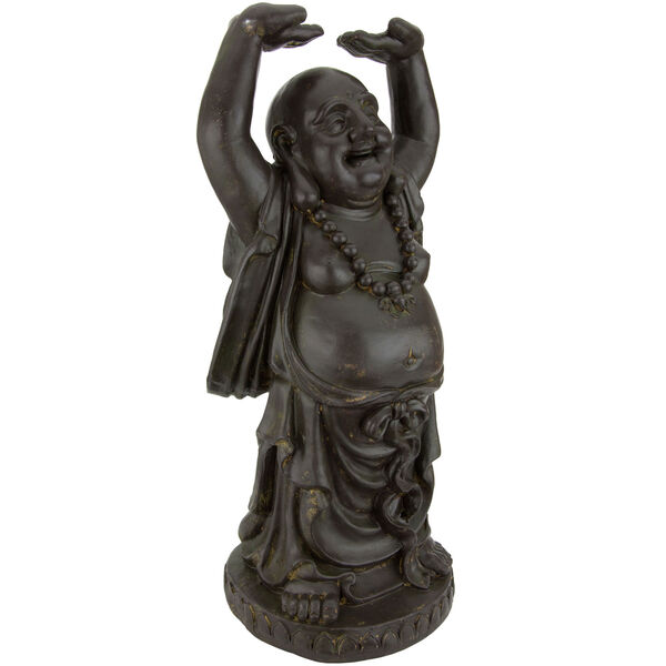 3 ft. Tall Standing Laughing Buddha Statue, image 2