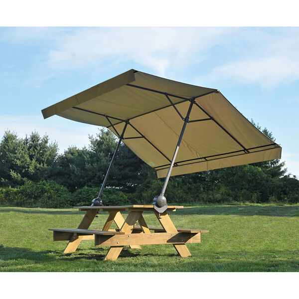 Desert Bronze and Brown Quick Clamp Canopy with Tilt Mount, image 2