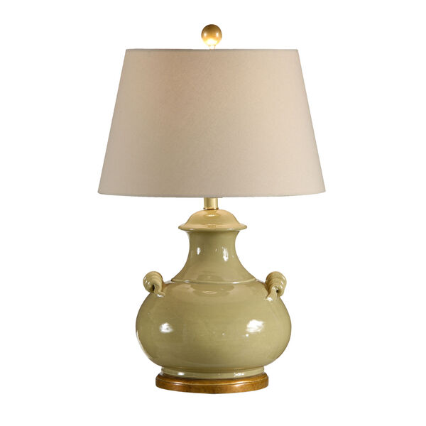 Niccolo Aged Sage and Antique Gold One-Light Table Lamp, image 1