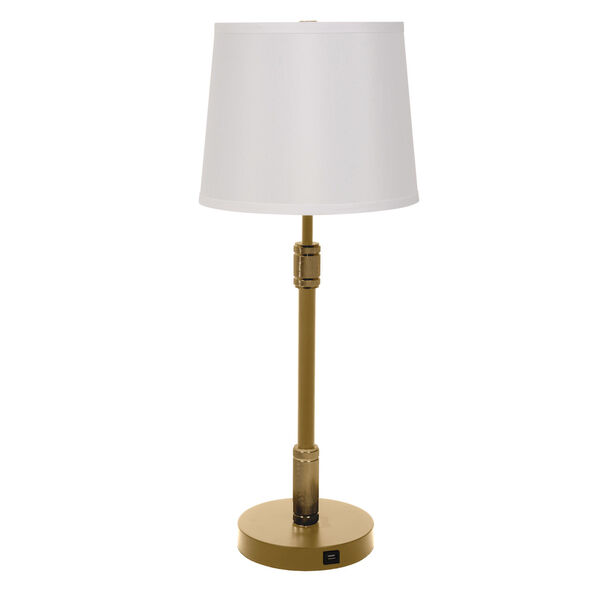 Killington Brushed Brass One-Light Table Lamp, image 1