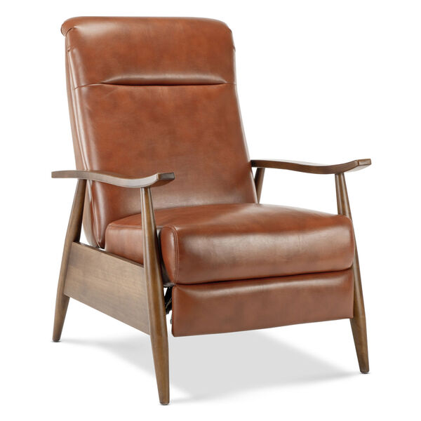 Solaris Caramel Push Back Reclining Chair, image 1