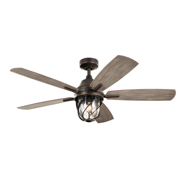 Lydra Olde Bronze 52-Inch Integrated LED Ceiling Fan, image 2