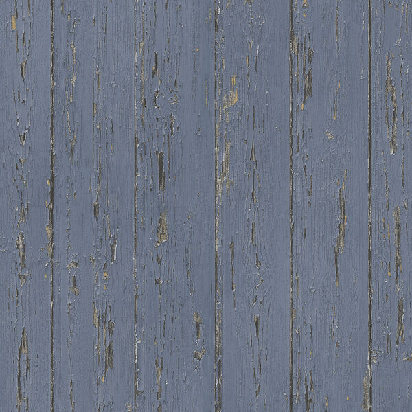 Dark Blue Shiplap Wallpaper, image 1