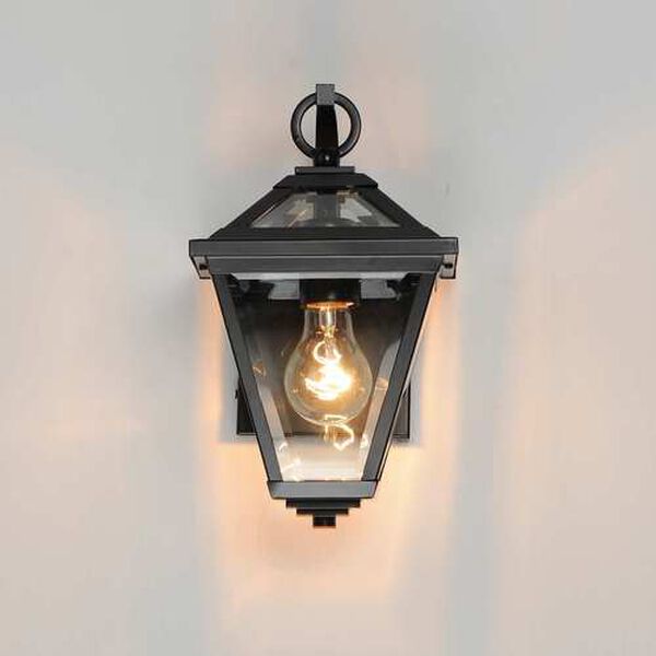Prism Black 12-Inch One-Light Outdoor Wall Sconce, image 3