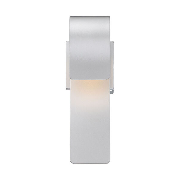 Uptown Silver 13-Inch LED Outdoor Wall Mount Lantern, image 2