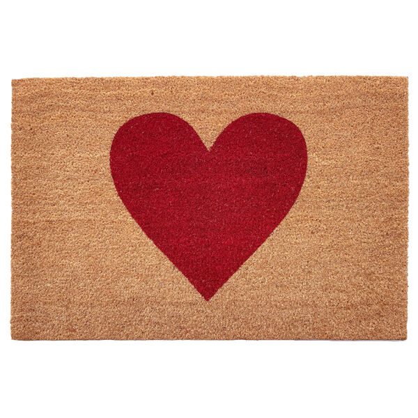 Heart 17 x 29 Inch Doormat, image 1
