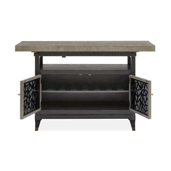 Ryker Black Counter Height Dining Table, image 4