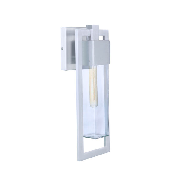 Perimeter Satin Aluminum 19-Inch One-Light Outdoor Wall Sconce, image 2