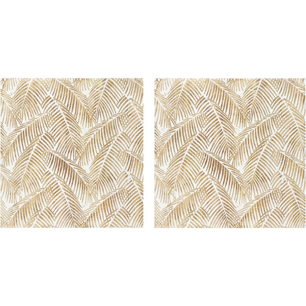 Tanu Natural Palm Leaf Wall Art - Set of 2, image 2
