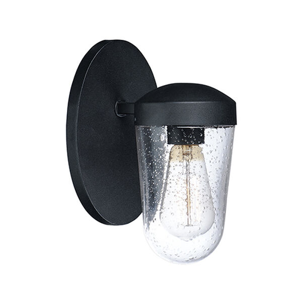 Lido Black One-Light Outdoor Wall Mount Sconce, image 1