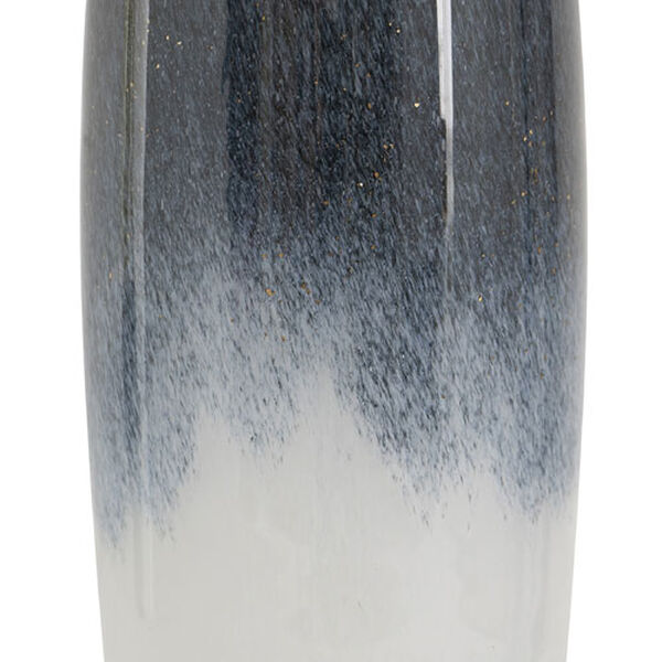 Ombre Gray White Glass Table Lamp, image 2
