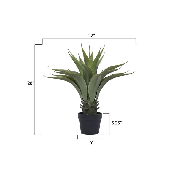 Terrain Faux Agave Plant in Pot, image 6