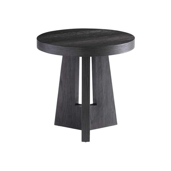 Trianon Black Round Side Table, image 1