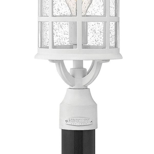 Freeport Classic White 8-Inch One-Light Outdoor Post Top and Pier Mount, image 3