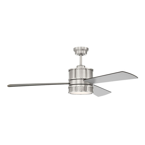 Morrison Brushed Polished Nickel 52-Inch LED Ceiling Fan, image 2