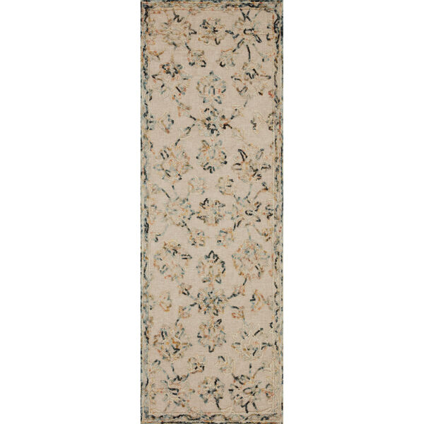 Halle Lagoon Multicolor Rectangular: 3 Ft. 6 In. x 5 Ft. 6 In. Rug, image 4