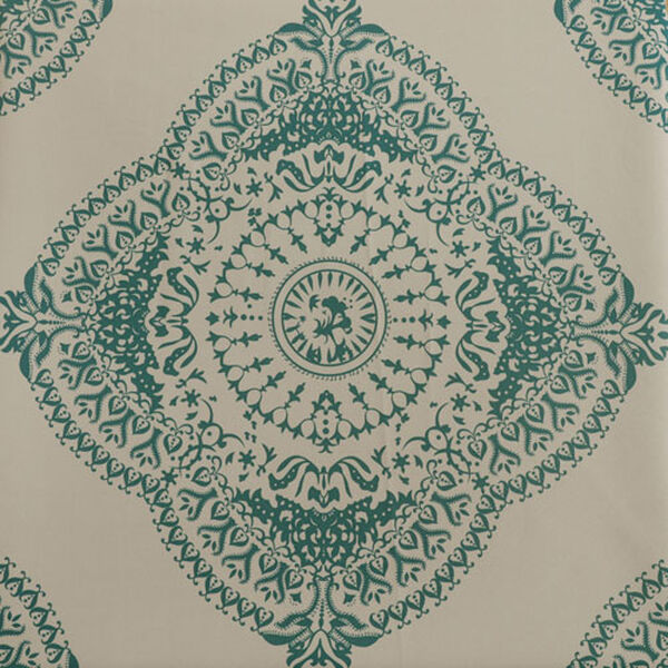 Henna Teal 96 x 50-Inch Blackout Curtain Single Panel, image 6