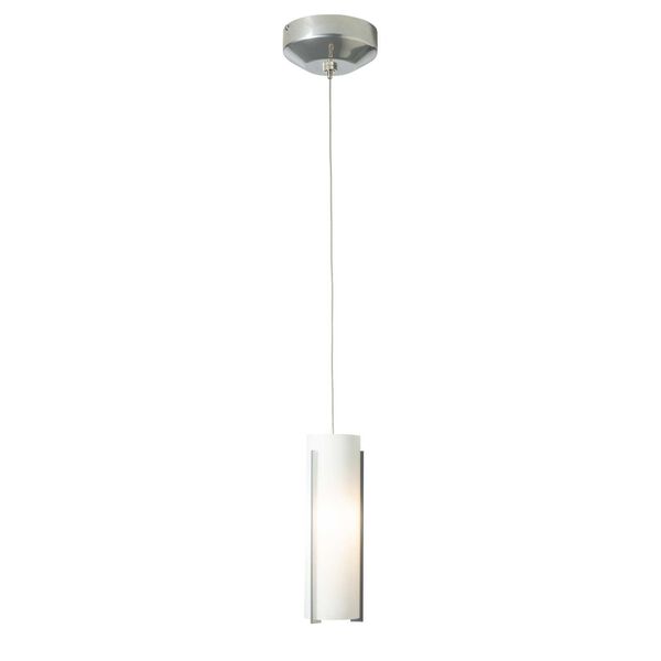 Exos Sterling One-Light Mini Pendant with Clear Glass, image 3
