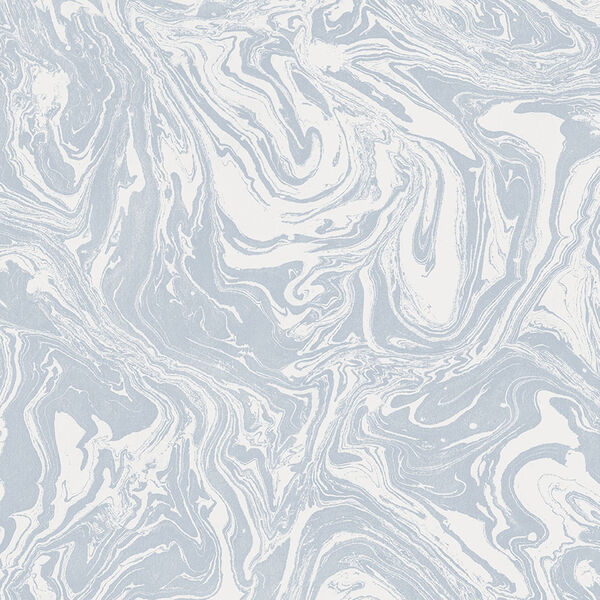 Burl Blue Wallpaper - SAMPLE SWATCH ONLY, image 1