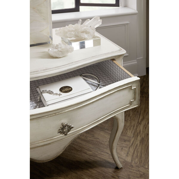 Sanctuary Champagne 30-Inch Two-Drawer Nightstand, image 4