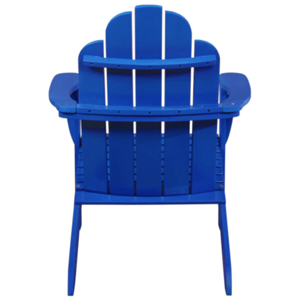 Kennedy Blue Adirondack Chair, image 4