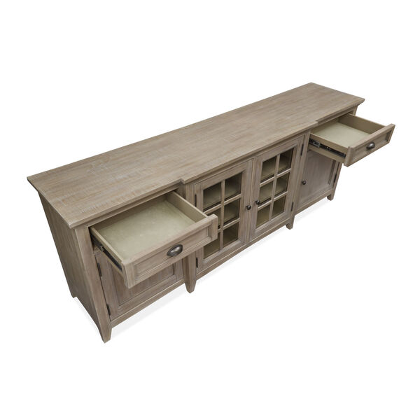Paxton Place 80-Inch Gray Entertainment Console, image 3