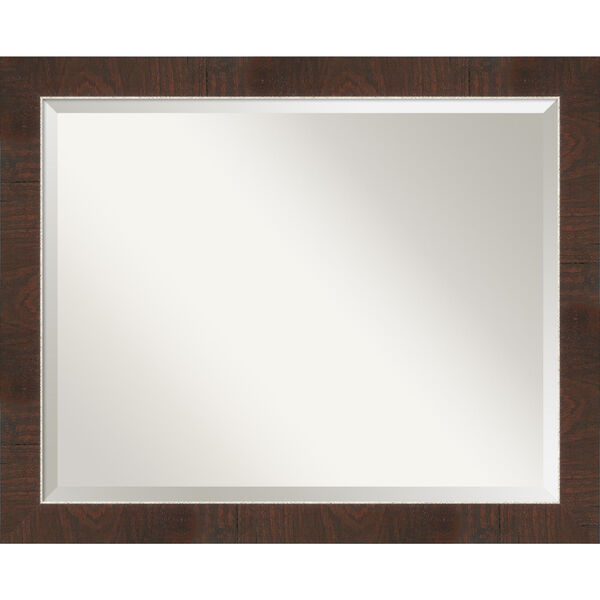 Wildwood Brown Bathroom Vanity Wall Mirror, image 1