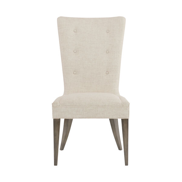 Profile Warm Taupe Wood and Fabric 23-Inch Dining Chair, image 3